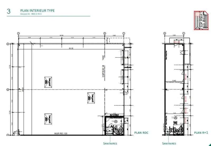 Flex dans SAINT-OUEN-L'AUMONE à louer - Plan d’étage - Image 3 de 7