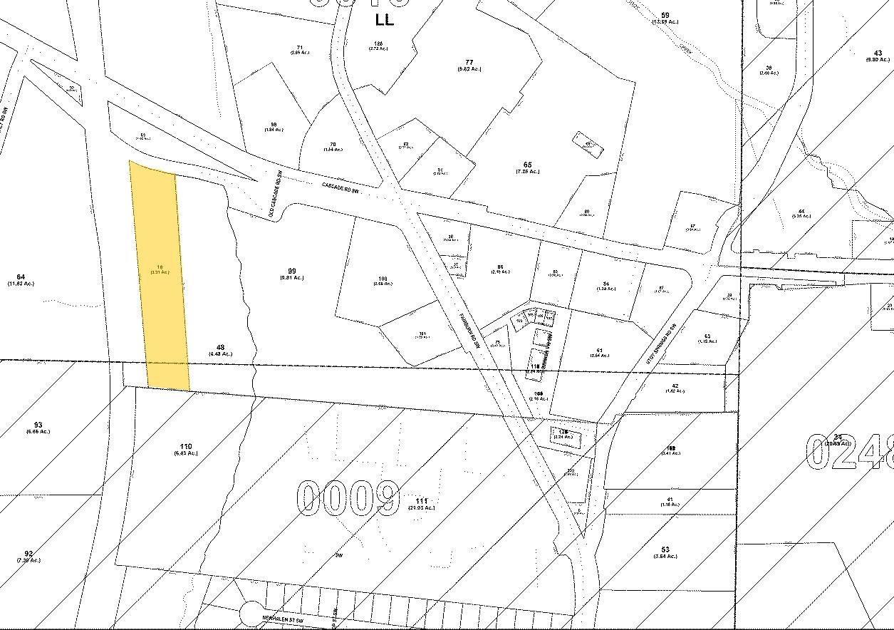 3820 Old Cascade Rd, Atlanta, GA for sale Plat Map- Image 1 of 1