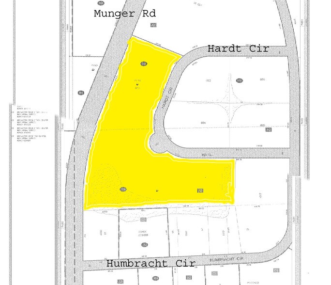 1230-1236 Hardt Cir, Bartlett, IL à louer - Plan cadastral - Image 2 de 6