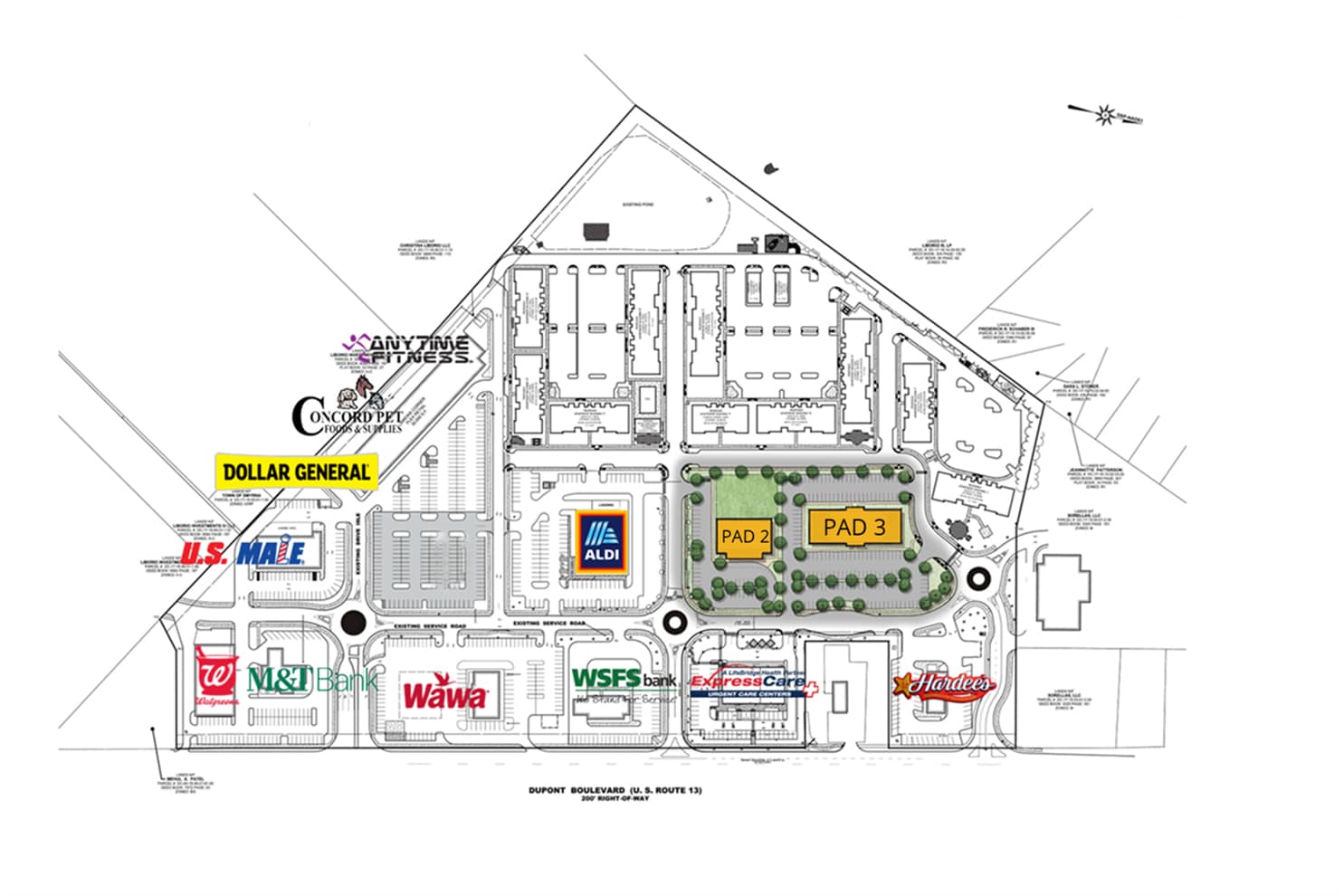 100-700 Jimmy Dr, Smyrna, DE for lease Site Plan- Image 1 of 1