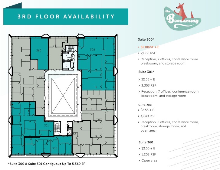 2650 Camino del Rio N, San Diego, CA à louer Plan d’étage- Image 1 de 1