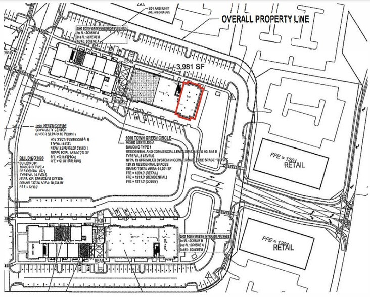 1300 Westshore Dr, Cumming, GA à louer - Plan de site - Image 3 de 6