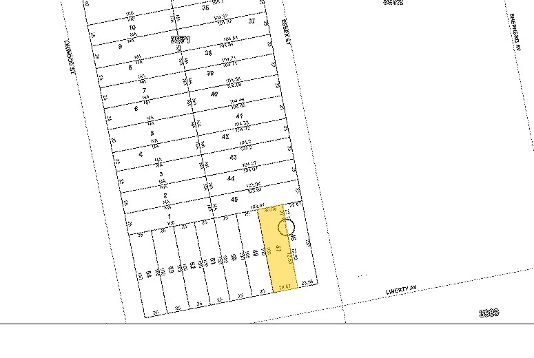 737 Liberty Ave, Brooklyn, NY à vendre - Plan cadastral - Image 3 de 3