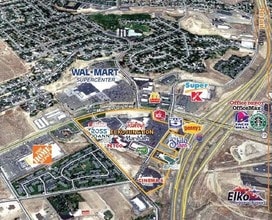 2505 Mountain City Hwy, Elko, NV - Aerial map view
