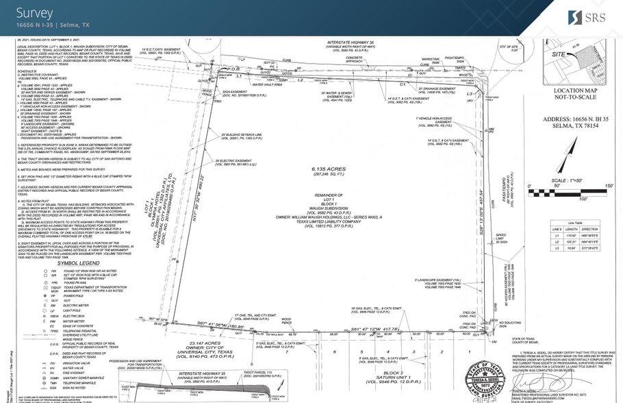 16656 N I-35, Selma, TX for sale - Site Plan - Image 3 of 3