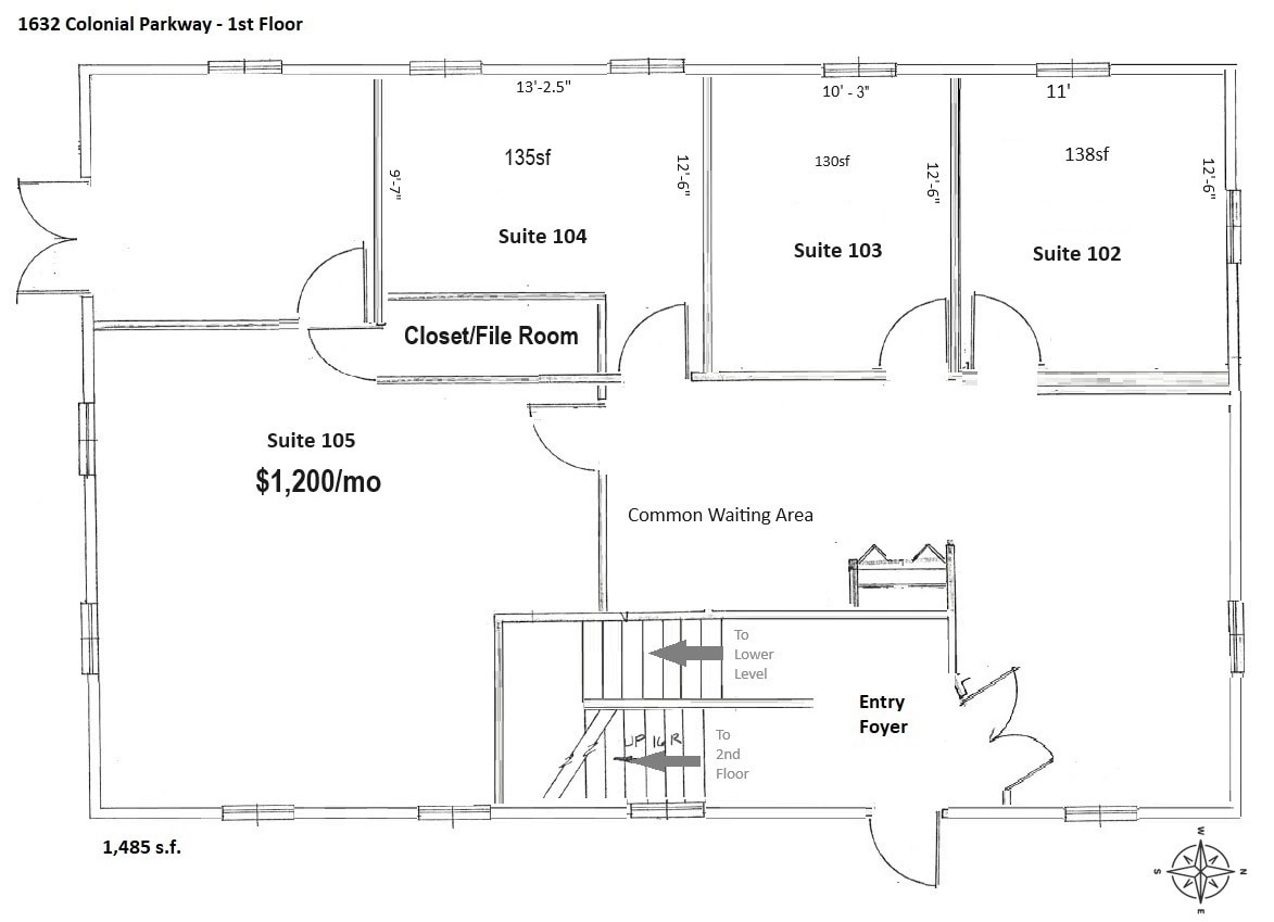 1632 W Colonial Pky, Inverness, IL à louer Photo intérieure- Image 1 de 4