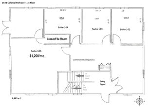 1632 W Colonial Pky, Inverness, IL à louer Photo intérieure- Image 1 de 4