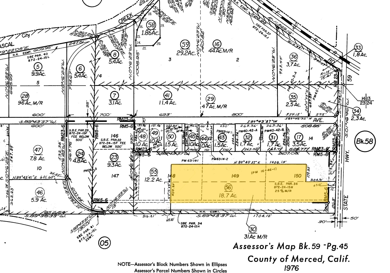 2777 N Highway 59, Merced, CA à louer Plan cadastral- Image 1 de 6