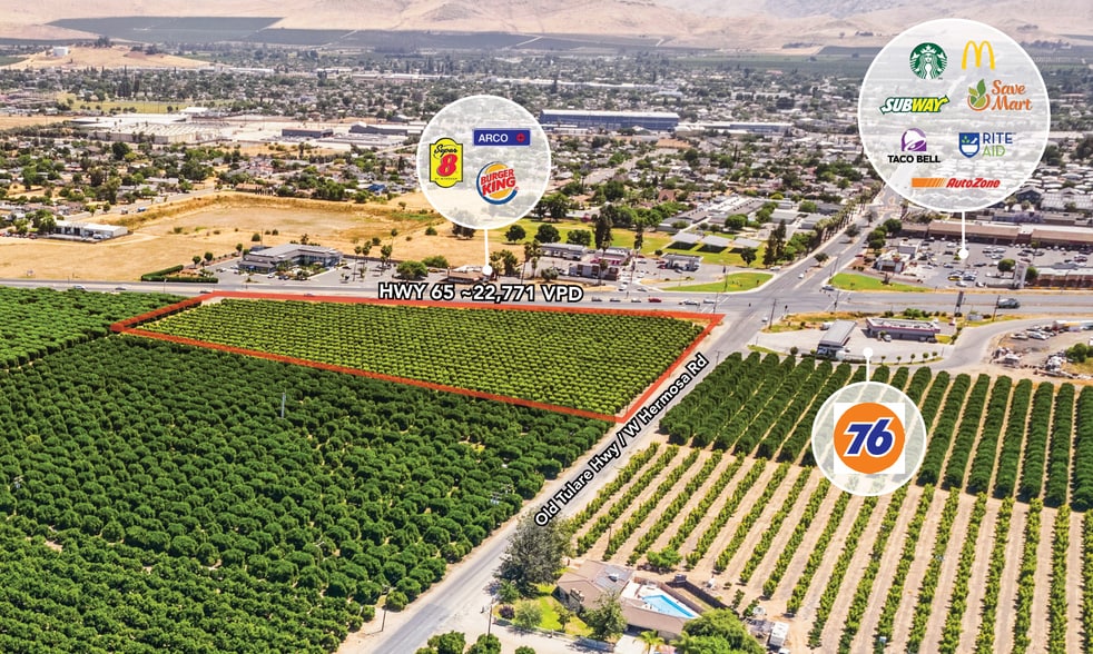 Highway 65, Lindsay, CA for lease - Building Photo - Image 2 of 8