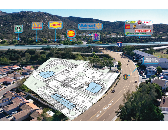 Plus de détails pour 8445 Los Coches Rd, El Cajon, CA - Terrain à louer