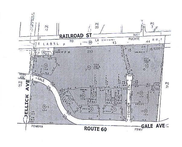 18505-18535 E Gale Ave, City of Industry, CA à vendre - Plan cadastral - Image 1 de 1