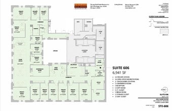 401 S LaSalle St, Chicago, IL for lease Floor Plan- Image 1 of 5