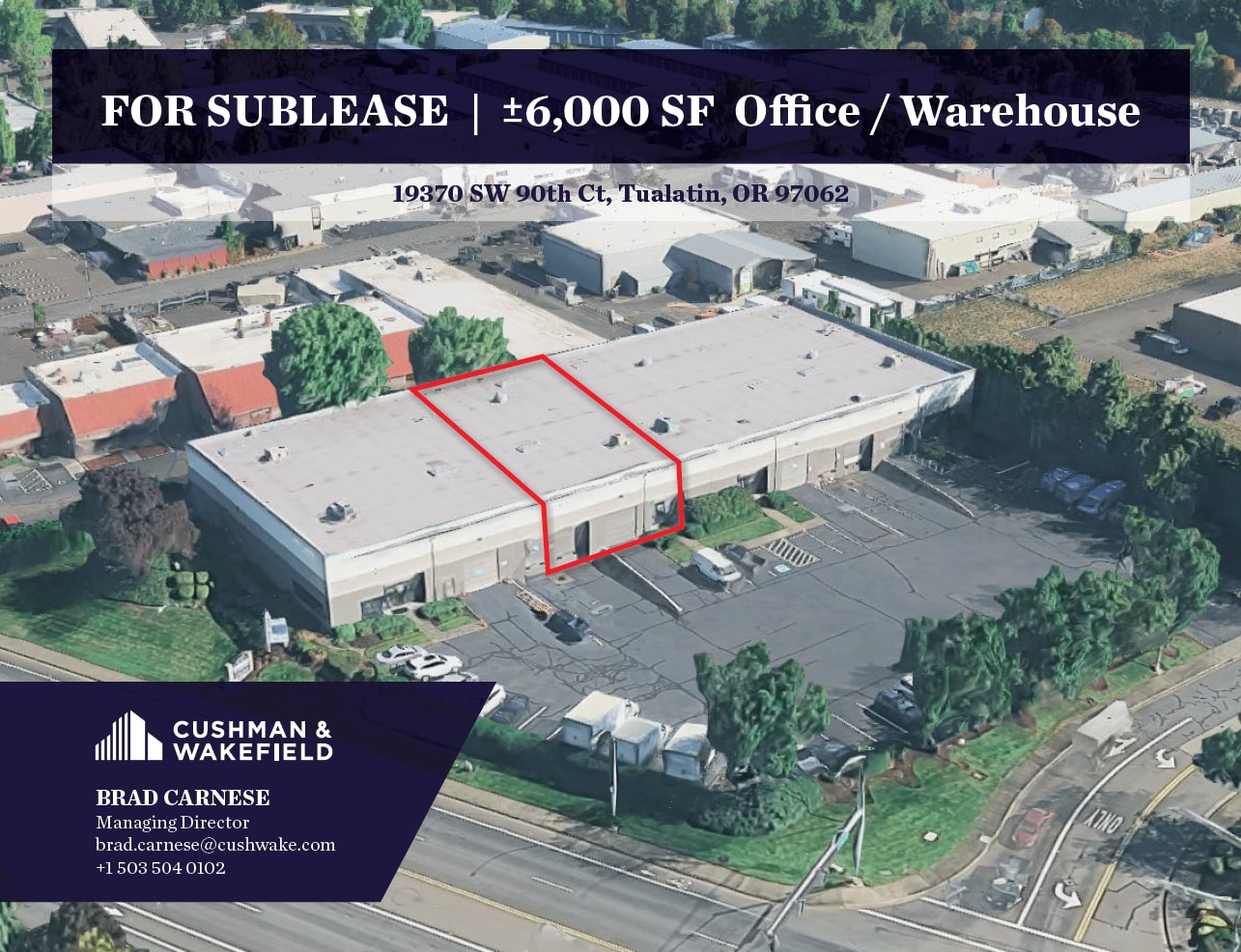 19360-19390 SW 90th Ct, Tualatin, OR à louer Photo intérieure- Image 1 de 2