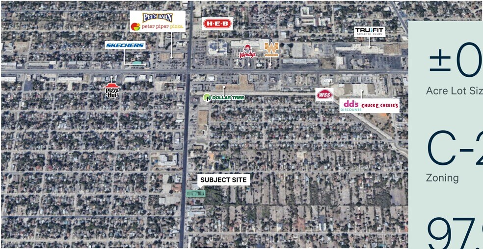 2822 Pleasanton Rd, San Antonio, TX à vendre - Plan de site - Image 1 de 2