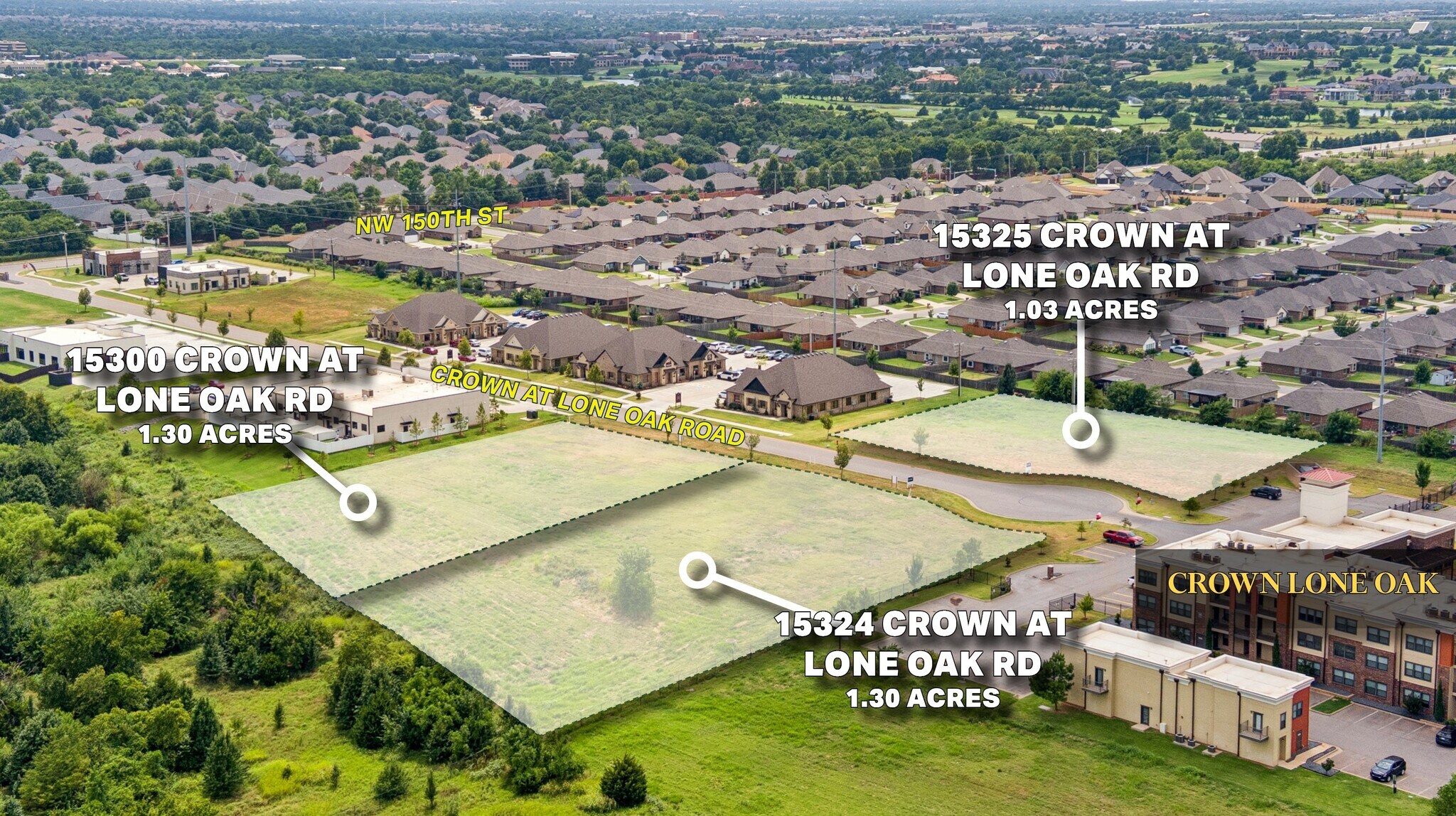 15300, 15324, 15325 Crown At Lone Oak Rd, Edmond, OK à vendre Photo principale- Image 1 de 2