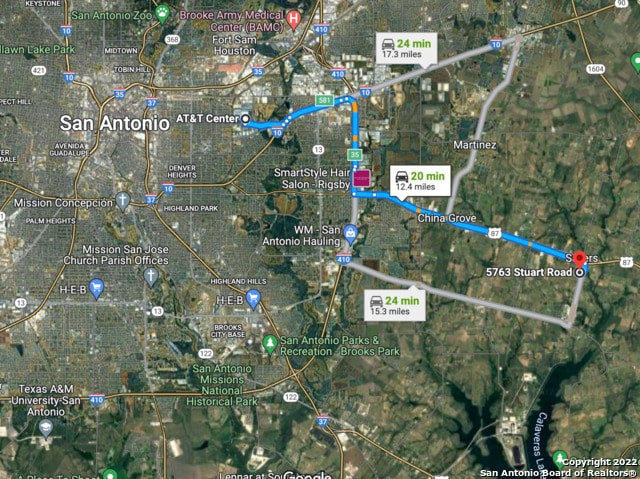 5673 Stuart Rd, San Antonio, TX for sale - Aerial - Image 2 of 27