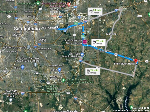 5673 Stuart Rd, San Antonio, TX à vendre - Aérien - Image 2 de 27
