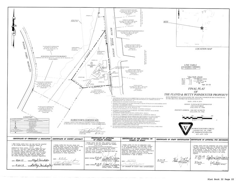 1380 Highway 109 S, Gallatin, TN for sale - Plat Map - Image 3 of 5