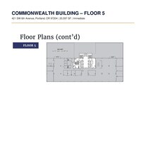 421 SW 6th Ave, Portland, OR for lease Floor Plan- Image 1 of 1