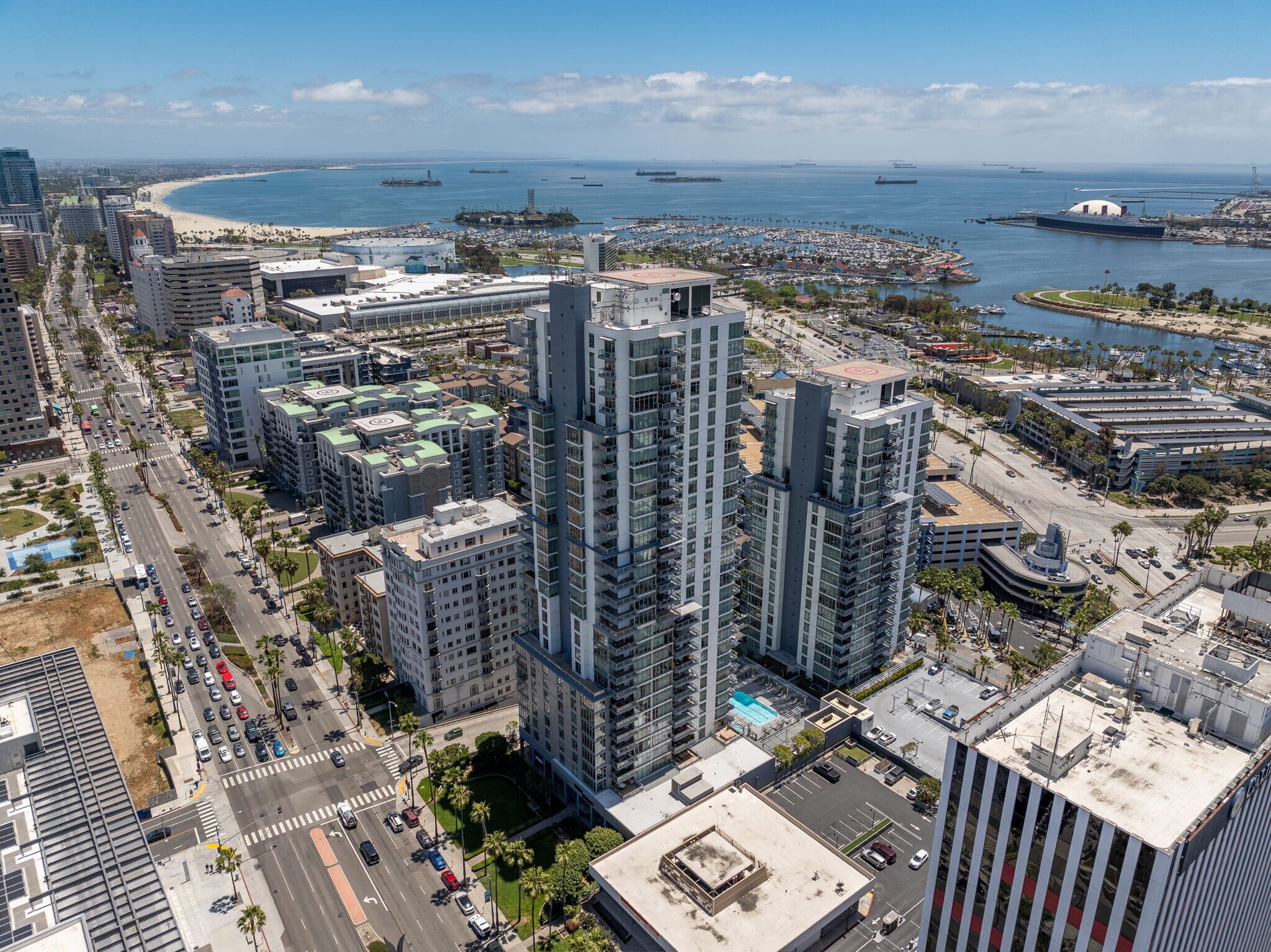 400 W Ocean Blvd, Long Beach, CA for lease Aerial- Image 1 of 47