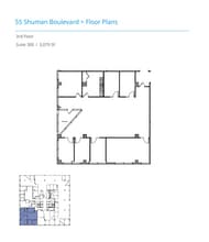 55 Shuman Blvd, Naperville, IL à louer Plan d’étage- Image 2 de 2