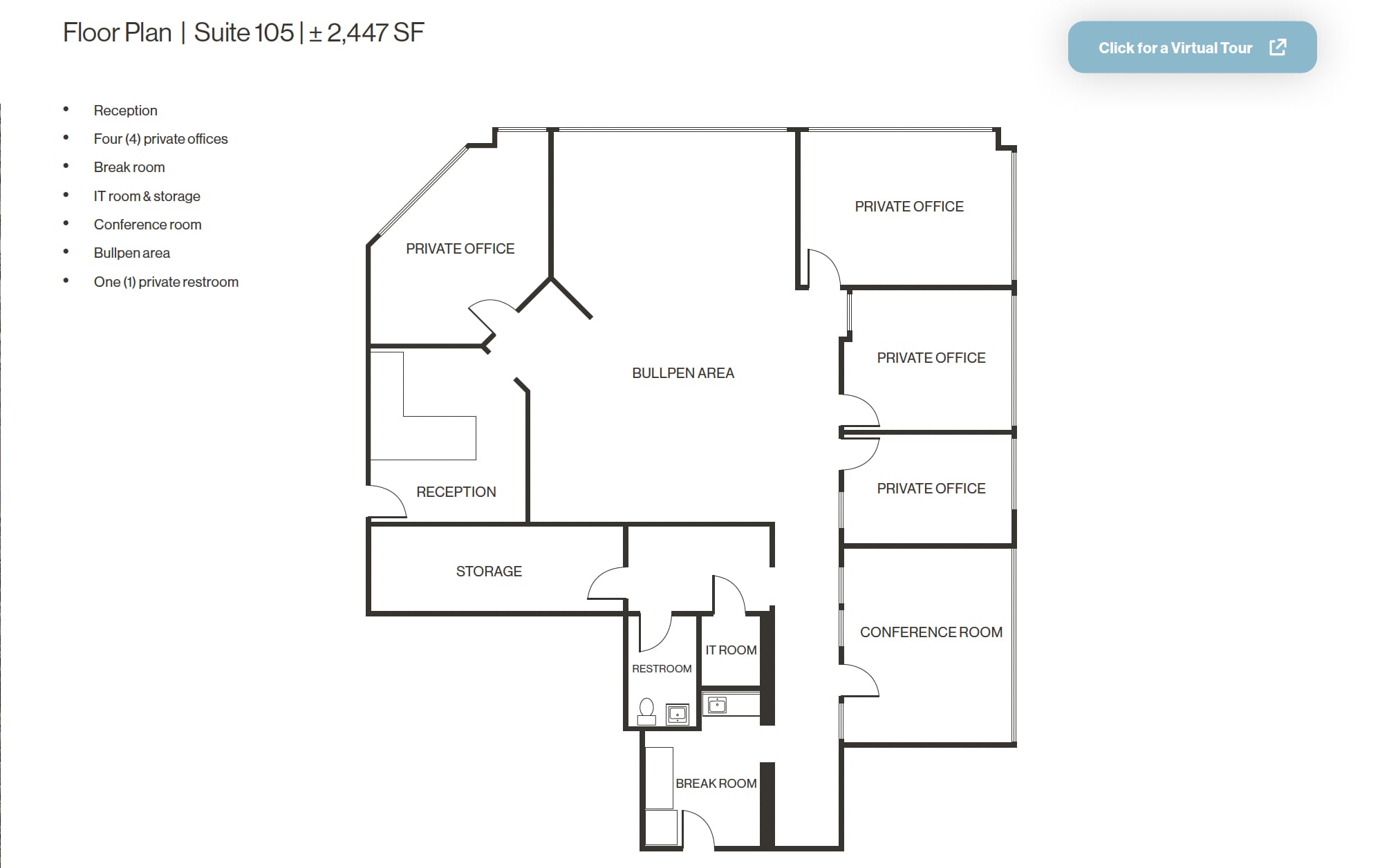 675 W Moana Ln, Reno, NV à louer Plan d’étage- Image 1 de 1