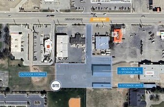 685 Airbase Rd, Mountain Home, ID - AERIAL map view - Image1