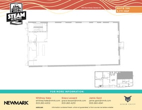 1401 Zuni St, Denver, CO for lease Floor Plan- Image 1 of 5
