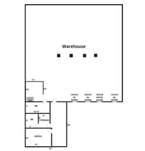 4201 Armour Ave, Bakersfield, CA for lease Floor Plan- Image 1 of 1