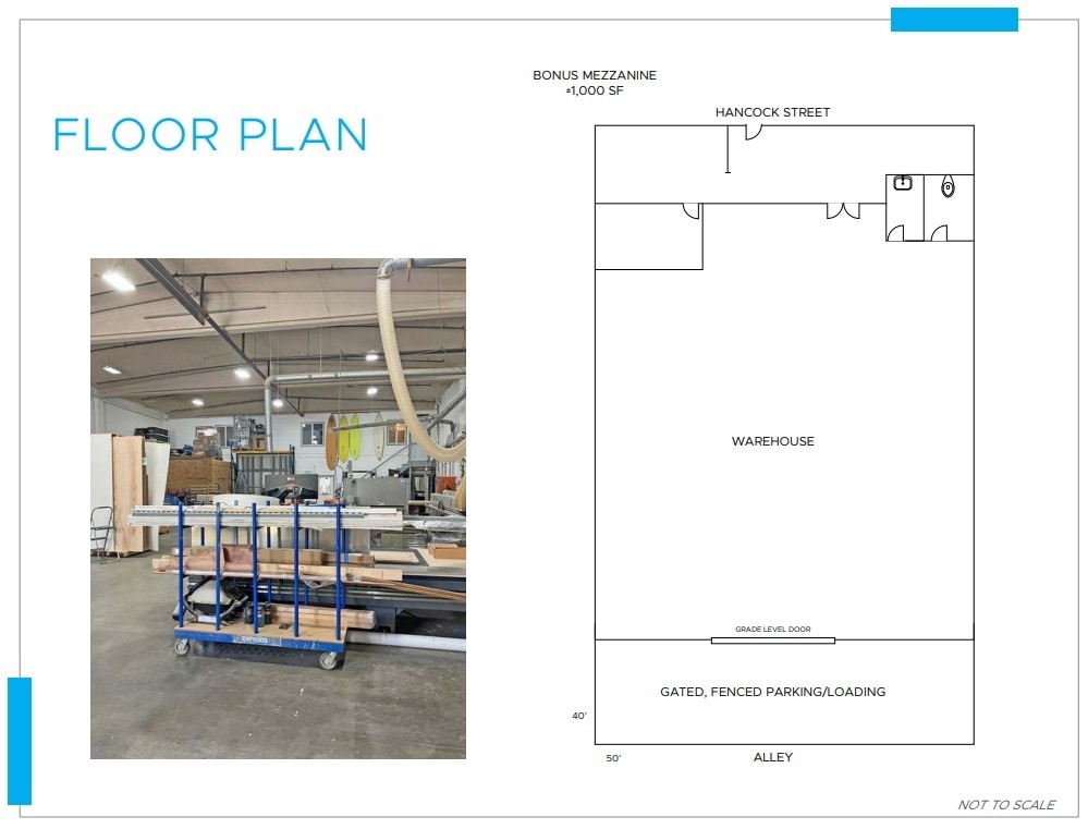 3419 Hancock St, San Diego, CA for lease Floor Plan- Image 1 of 1