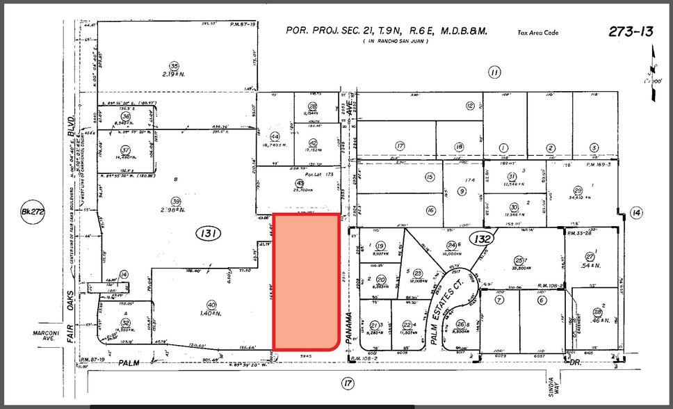 5945 Palm Dr, Carmichael, CA à vendre - Plan cadastral - Image 2 de 12