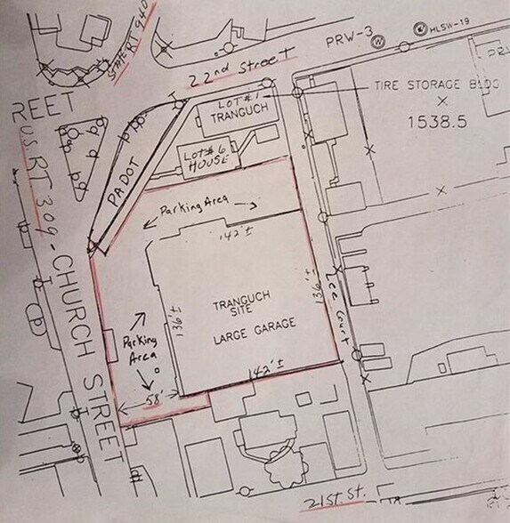 1017-1019 N Church St, Hazleton, PA à vendre - Photo du bâtiment - Image 3 de 3