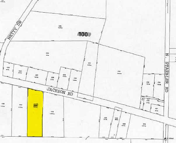 6885 Jackson Rd, Ann Arbor, MI for lease - Plat Map - Image 2 of 6