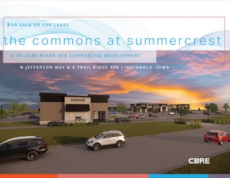 Plus de détails pour E Trail Ridge & N 6th St ave, Indianola, IA - Commerce de détail à louer