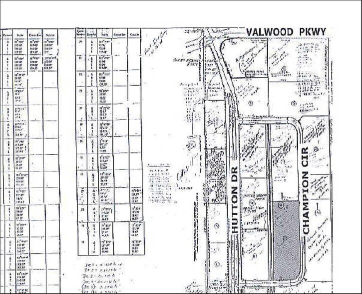 1255 Champion Cir, Carrollton, TX à louer - Plan cadastral - Image 2 de 7