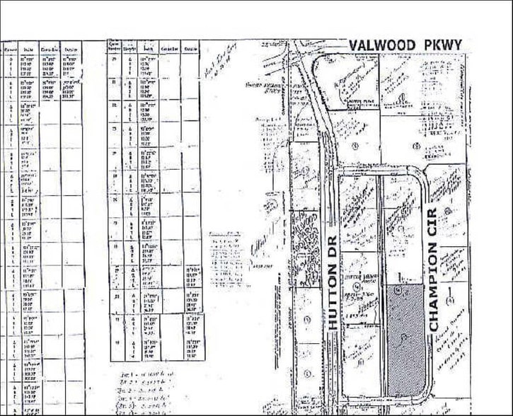 1255 Champion Cir, Carrollton, TX for lease - Plat Map - Image 2 of 7