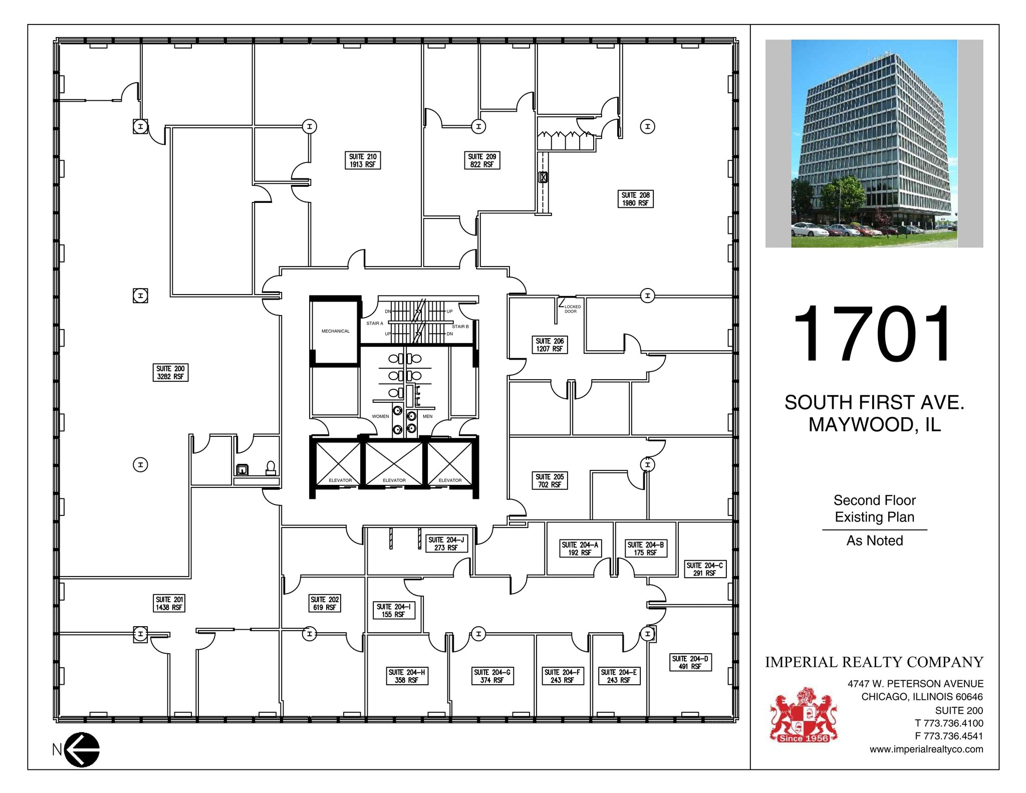 1701 S 1st Ave, Maywood, IL for lease Site Plan- Image 1 of 3