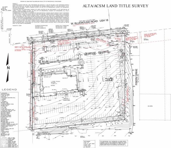 18355-18375 W Bluemound Rd, Brookfield, WI à louer - Plan de site - Image 2 de 2