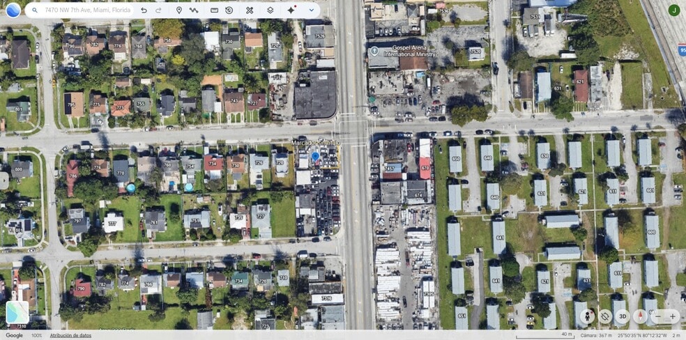 7470 NW 7th Ave, Miami, FL à vendre - Plan de site - Image 1 de 1