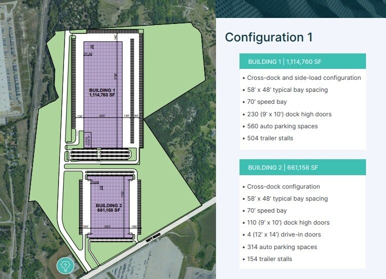 5001 Witt Rd, Dallas, TX à louer - Plan de site - Image 2 de 4