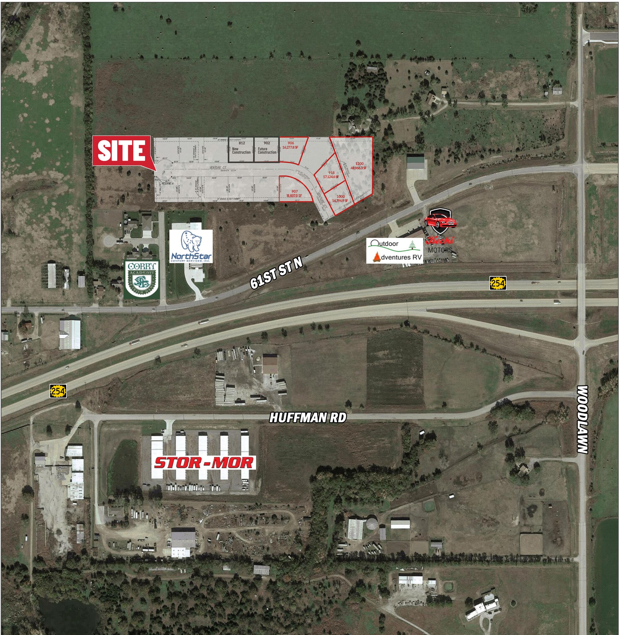 800-1200 Venture Ct, Kechi, KS à vendre Photo du bâtiment- Image 1 de 4