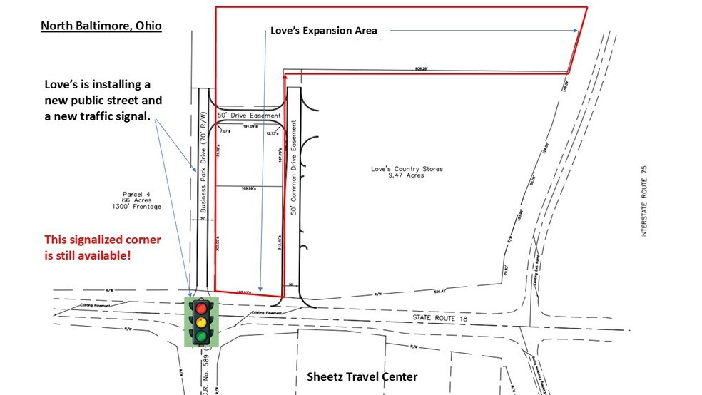 Deshler Rd, North Baltimore, OH à vendre - Photo du bâtiment - Image 3 de 6