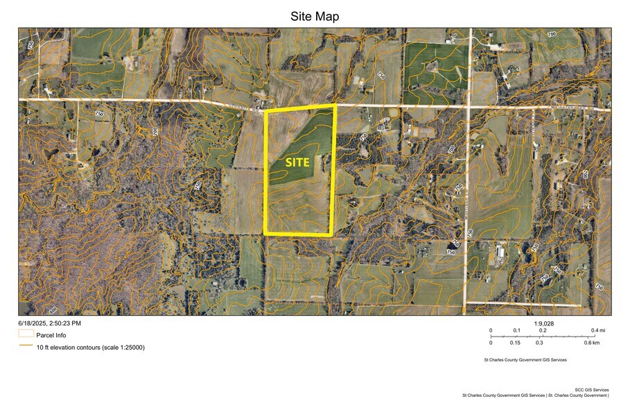 Schnarre Rd, Foristell, MO à vendre - Plan de site - Image 3 de 3