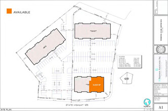 1801 W White Oak Ter, Conroe, TX à louer Plan de site- Image 2 de 2