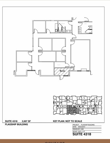 4318 Bland Rd, Raleigh, NC à louer - Plan d’étage - Image 3 de 3