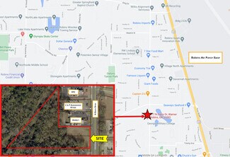 Plus de détails pour 317-323 N Davis Dr, Warner Robins, GA - Terrain à vendre