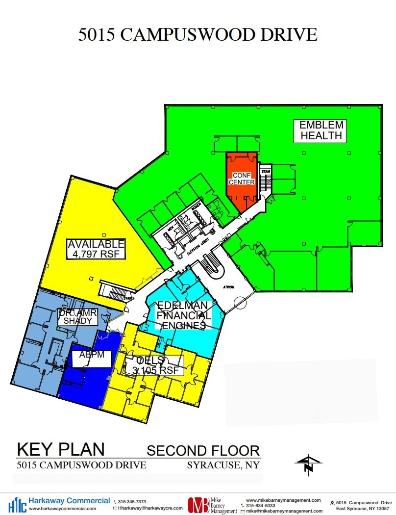 5015 Campuswood Dr, East Syracuse, NY for lease Floor Plan- Image 1 of 1