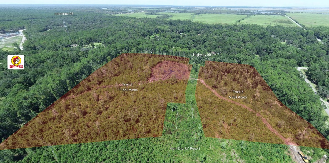 7340 GA-99, Brunswick, GA for sale Aerial- Image 1 of 15