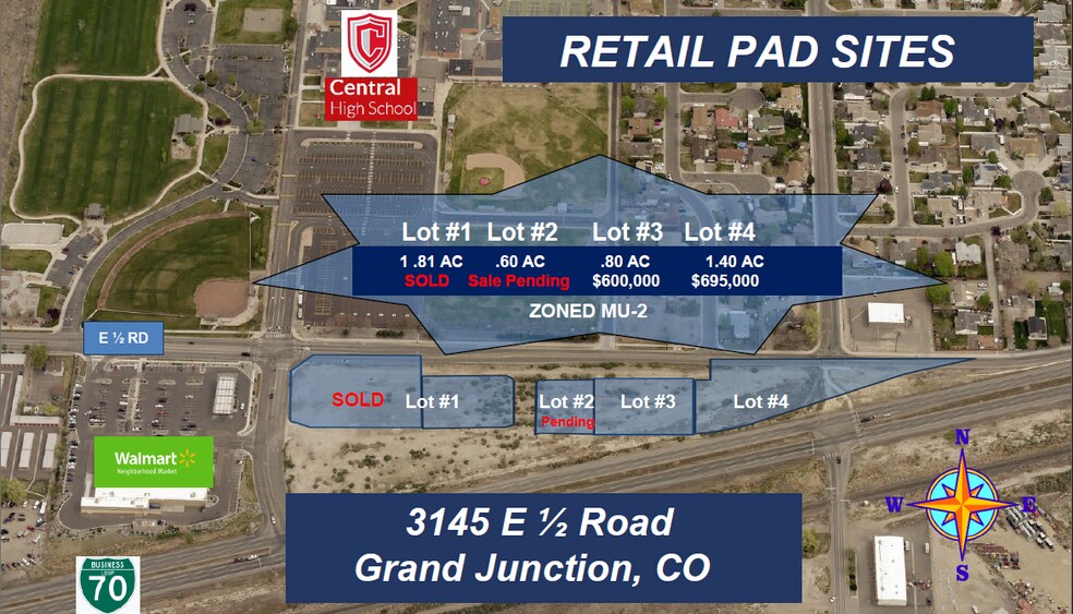3145 E 1/2 Rd, Grand Junction, CO à vendre - Photo du bâtiment - Image 1 de 1