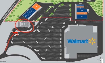 420 WalMart Way, Dahlonega, GA for lease Site Plan- Image 1 of 4